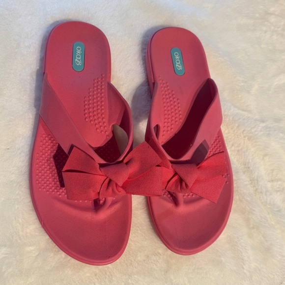 Oka B kira flip flaps Sandals with Cushioned Sole size 10 - Picture 4 of 8